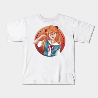 Asuka Sohryu Langley Kids T-Shirt